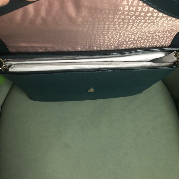 Kate Spade A La Vita Ostrich Leena Shoulder Bag - Picture 2 of 4